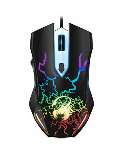 მაუსი Scorpion Spear,USB Genius, 6-button MMO/RTS 800-2000 dpi, gaming mouse