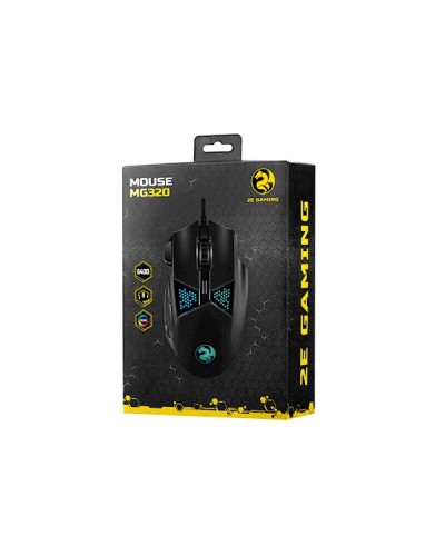 მაუსი 2E Gaming Mouse MG320 RGB USB Black
