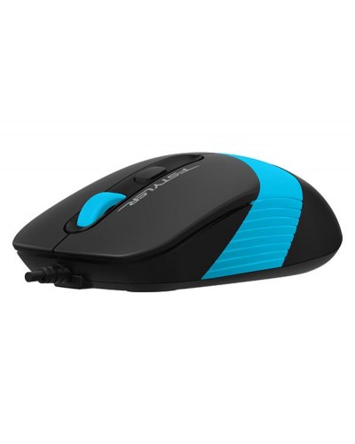 მაუსი A4Tech FM10S FSTYLER WIRED MOUSE WITH SILENT CLICK USB BLUE 1600 DPI