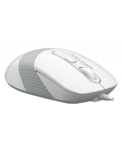 მაუსი A4Tech FM10S FSTYLER WIRED MOUSE WITH SILENT CLICK USB WHITE 1600 DPI