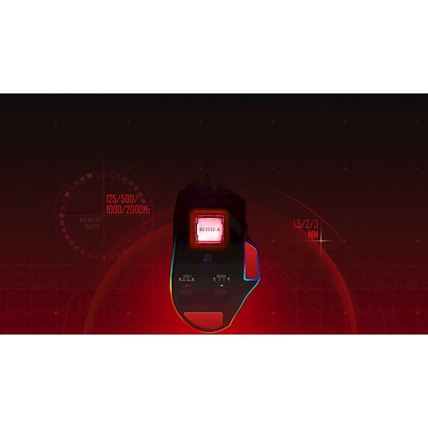 მაუსი A4tech Bloody W95 Max Sports RGB Gaming Mouse Sports Navy