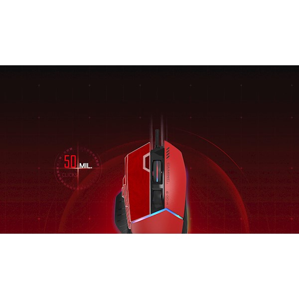 მაუსი A4tech Bloody W95 Max Sports RGB Gaming Mouse Sports Red