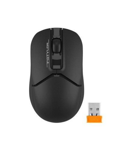 მაუსი A4tech Fstyler FG12S Wireless Mouse Black