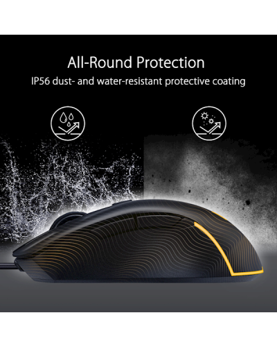 მაუსი ASUS TUF Gaming M3 Gen II mouse Right-hand USB Type-C Optical 8000 DPI