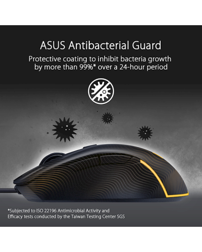 მაუსი ASUS TUF Gaming M3 Gen II mouse Right-hand USB Type-C Optical 8000 DPI