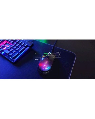 მაუსი Genius M715 Scorpion, Wired, USB, Gaming Mouse, Black