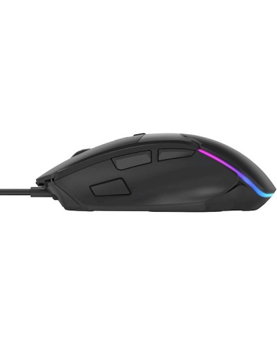 მაუსი Marvo M411, Wired, USB, RGB, Gaming Mouse, Black