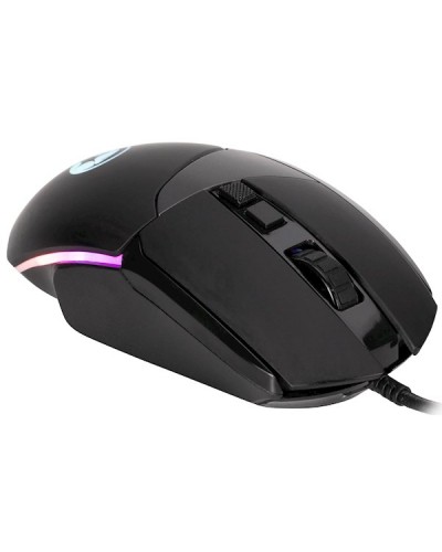 მაუსი Marvo M411, Wired, USB, RGB, Gaming Mouse, Black