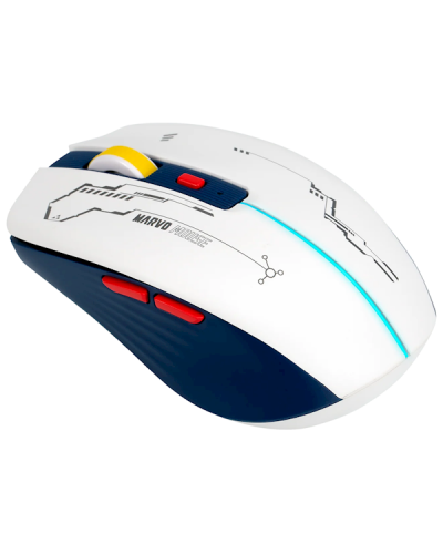 მაუსი Marvo M796W, Wireless, BT, Type-C, Mouse, White