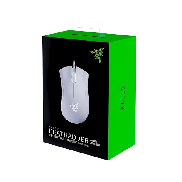 მაუსი Razer RZ01-03850200-R3M1 Gaming Mouse DeathAdder Essential, USB, RGB, White