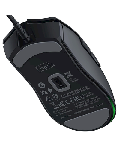მაუსი Razer RZ01-04650100-R3M1 Cobra, Wired, RGB, USB, Gaming Mouse, Black