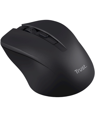 მაუსი Trust 25084 Mydo, Wireless, USB, Mouse, Black