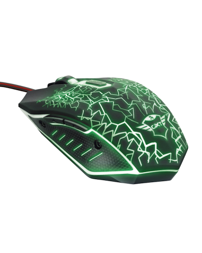 მაუსი Trust GXT105X, Wired Mouse, USB, Black