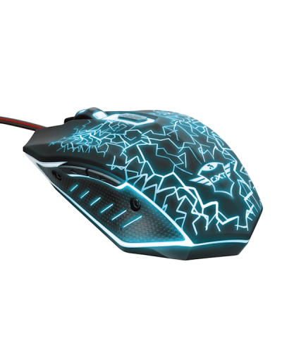 მაუსი Trust GXT105X, Wired Mouse, USB, Black
