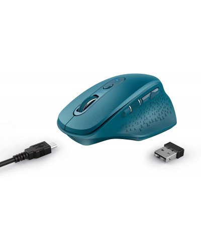 მაუსი Trust Ozaa Rechargeable Wireless Comfort Mouse Blue 