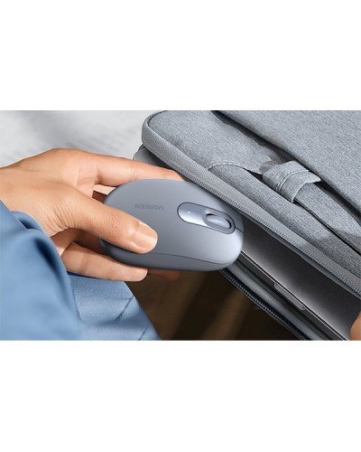 მაუსი UGREEN MU105 (90671), Wireless, USB, Mouse, Dusty Blue