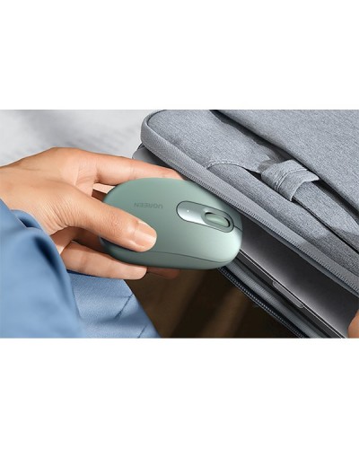 მაუსი UGREEN MU105 (90672), Wireless, USB, Mouse, Celadon Green