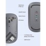 მაუსი Ugreen MU001 (90373), Wireless, 4000DPI, USB, Mouse, Light Gray