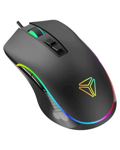 მაუსი Yankee YMS 3027, Wired, USB, Gaming Mouse, Black