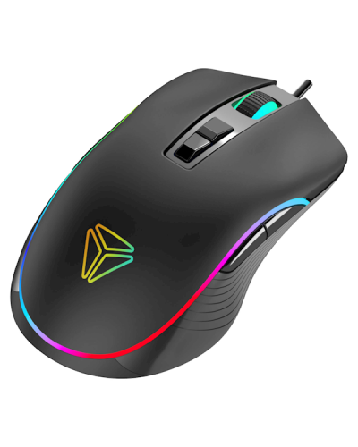 მაუსი Yankee YMS 3027, Wired, USB, Gaming Mouse, Black