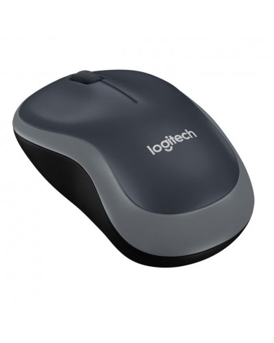 უსადენო მაუსი Logitech M185 Wireless Mouse Swift Grey - 910-002238