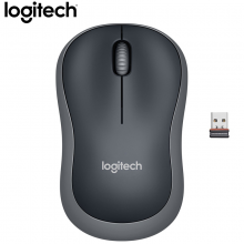 უსადენო მაუსი Logitech M185 Wireless Mouse Swift Grey - 910-002238
