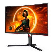 მონიტორი AOC C27G3U/BK Gaming Monitor 27" 68.58cm, Curved, 3H, FHD, VA, WLED, 16:9, 250cd/m², 165Hz