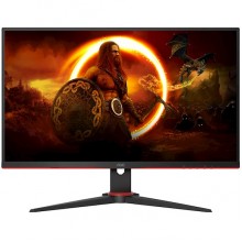 მონიტორი AOC 27G2SPAE/BK, 27", Monitor, FHD, IPS, 165Hz, 1Ms, HDMI, DP, USB, VGA, Black Red