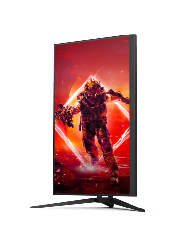 მონიტორი/Monitor AOC AG275QXN/EU AGON, 27", 165Hz 1ms 2K QHD, VA, HDMI, USB, DP, Black