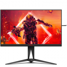 მონიტორი/Monitor AOC AG275QXN/EU AGON, 27", 165Hz 1ms 2K QHD, VA, HDMI, USB, DP, Black