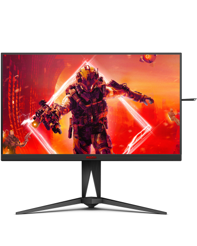 მონიტორი/Monitor AOC AG275QXN/EU AGON, 27", 165Hz 1ms 2K QHD, VA, HDMI, USB, DP, Black
