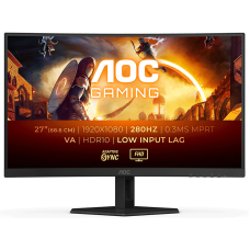 მონიტორი AOC C27G4ZXE 27" Curved FHD Monitor 280Hz 0.3 ms 300nit