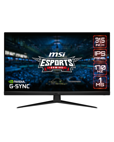 მონიტორი MSI G321Q 31.5" IPS ZeroFrame 2560x1440 (WQHD) NITS 300 170Hz 1ms