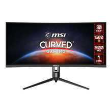 მონიტორი MSI Optix MAG301CR2 CURV  29.5" VA ZeroFrame 2560 x 1080 (WFHD) NITS 300 200Hz 1ms