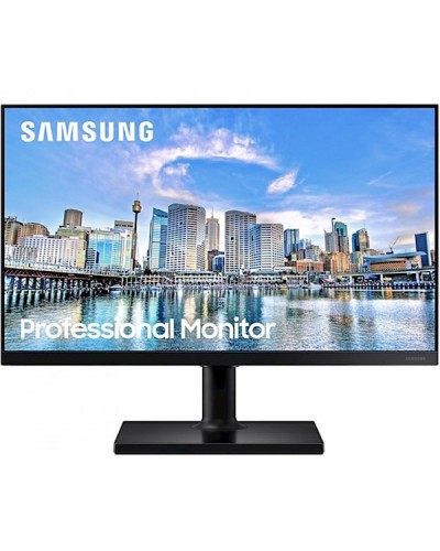მონიტორი Samsung LF24T450FQIXCI, 24", 75 Hz Monitor, FHD, IPS, USB, HDMI, DP, Black