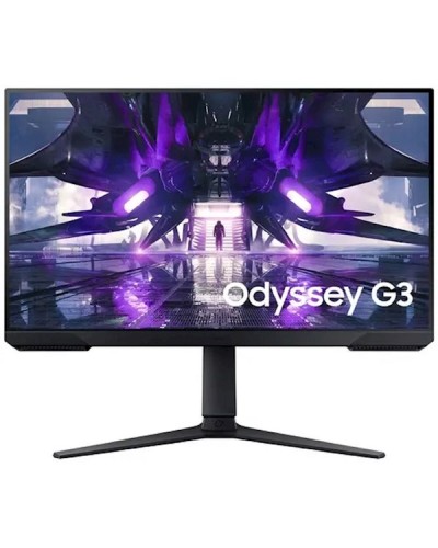 მონიტორი Samsung LS27AG320NIXCI ODYSSEY G3, 27”, Monitor, FHD, VA, HDMI, DP, Black