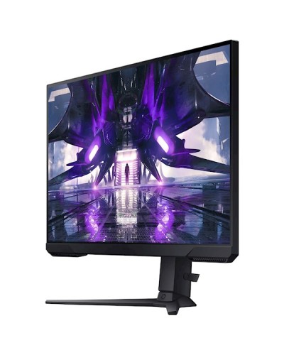 მონიტორი Samsung LS27AG320NIXCI ODYSSEY G3, 27”, Monitor, FHD, VA, HDMI, DP, Black