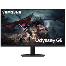 მონიტორი Samsung LS32DG502EIXCI Odyssey G5, 32" 2K 180Hz Monitor, QHD, IPS, HDMI, DP, Black