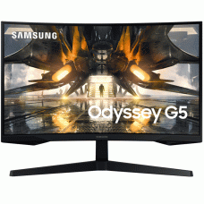 მონიტორი Samsung Odyssey G5 LS27AG550 Curved 27" 2,560 x 1,440 1ms 165Hz 2K
