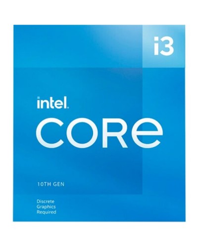 INTEL CPU CORE I3-10105F 4/8 3.7 GHZ, 6M, LGA1200, 65W, W/O GRAPHICS Tray