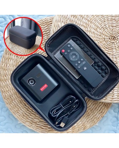 პროექტორი BYINTEK P19 3D Mini Portable Smart Projector, LED DLP, Supported 4K, Android 9.0, 350 ANSI lumens, BT5.0, WiFi, Black
