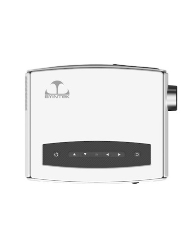 პროექტორი BYINTEK MOON K18 Smart Full HD 4K Portable Digital Video LED Support Projector, Android 9.0 OS, BT4.0, 2.4G/5G WiFi, RAM 1G DDR3, ROM 8G, Wh