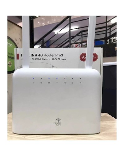 4G როუტერი TopLink HW715s, 150Mbps, 4G Router Pro 3, LTE White