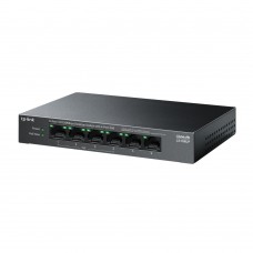 ქსელის გამანაწილებელი LS106LP, TP-Link, 6-Port 10/100Mbps Desktop Switch with 4-Port PoE, 41 W