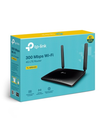 TL-MR6400, TP-Link, 300Mbps Wireless N 4G LTE Router