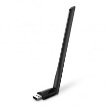 WI-FI ადაპტერი TP-Link Archer T2U Plus, AC600 Wireless Dual Band USB Adapter Black