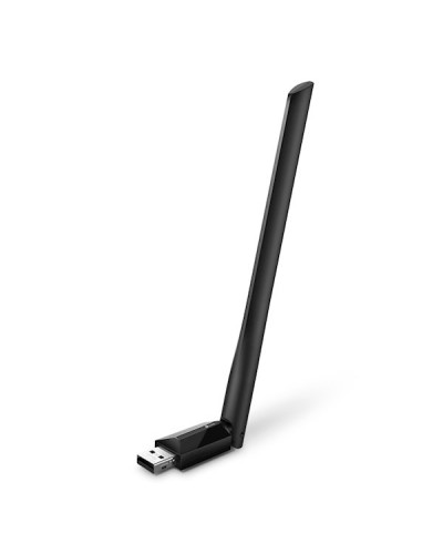 WI-FI ადაპტერი TP-Link Archer T2U Plus, AC600 Wireless Dual Band USB Adapter Black