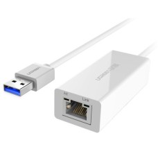 UGREEN CR111 (20255) USB to LAN Rj45 3.0 Gigabit Ethernet Adapter (White)