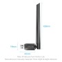 WI-FI ადაპტერი VENTION KDUB0 AC650 USB Wi-Fi Dual Band Bluetooth Adapter With High Gain Antenna Black