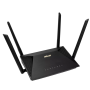 როუტერი Asus 90IG06P0-MO3530 Dual Band WiFi 6 RT-AX1800U, 1800Mbps, Router, Black